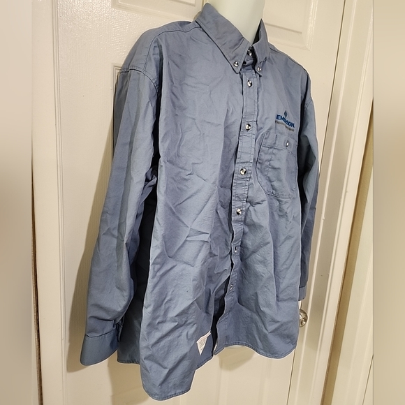 Bulwark FR Flame Resistant Men's Long Sleeve Workwear Button up Shirt Size XL - Picture 6 of 7